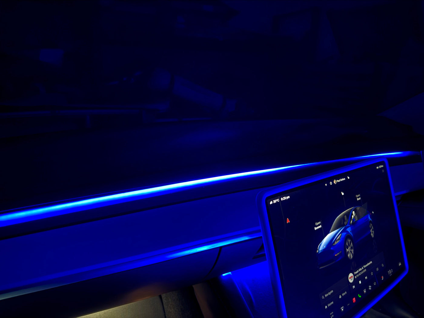 LED Ambient Light - My Tesla Accessories Interior Accessories #