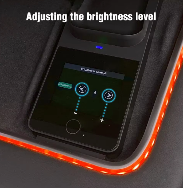 New Wireless Charger with Ambient Light for Footwell and Chage Pad - My Tesla Accessories Charging  #