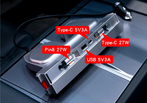 USB Charging Hub for Tesla - My Tesla Accessories Interior Accessories #