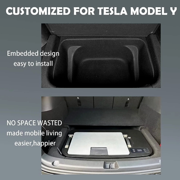 Tesla Trunk Fridge | Mini Tesla Fridge | My Tesla Accessories