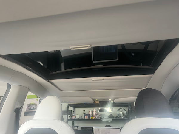 Tesla Retractable Sunshade - My Tesla Accessories