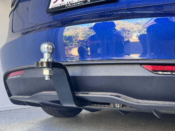 Model 3 Highland Tow Bar with Raised Tongue #myteslaaccessories